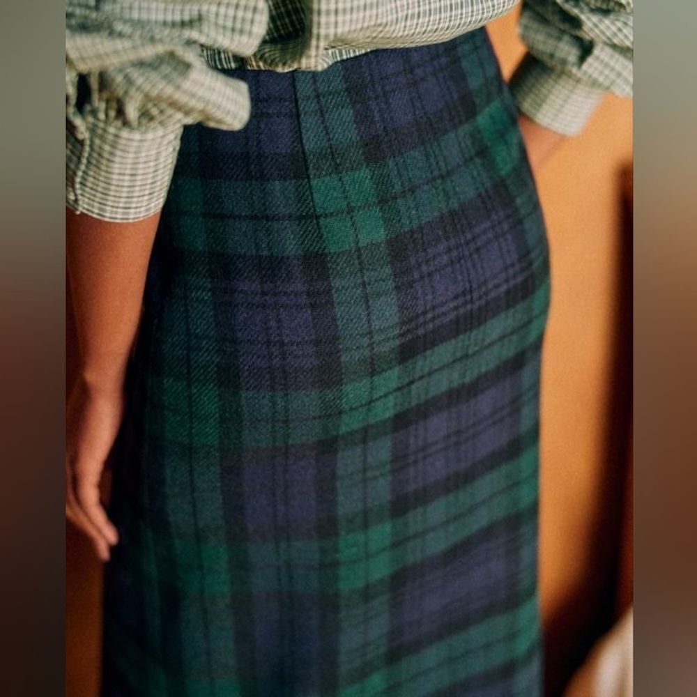 Philosophy Plaid Pencil Skirt Size 8